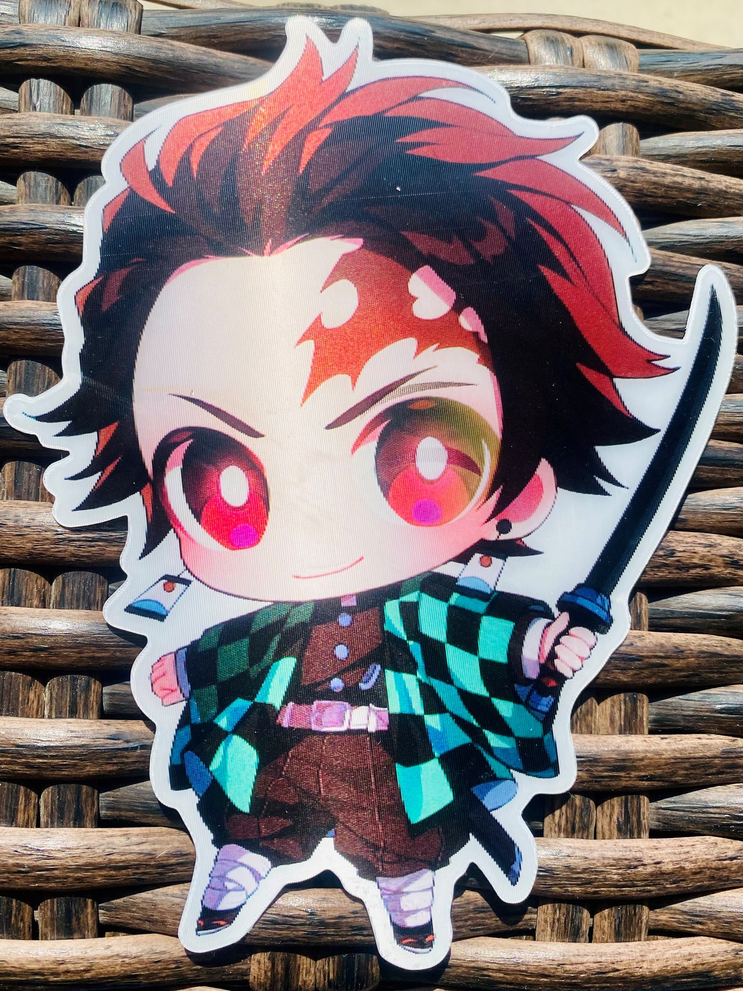 3d anime sticker
