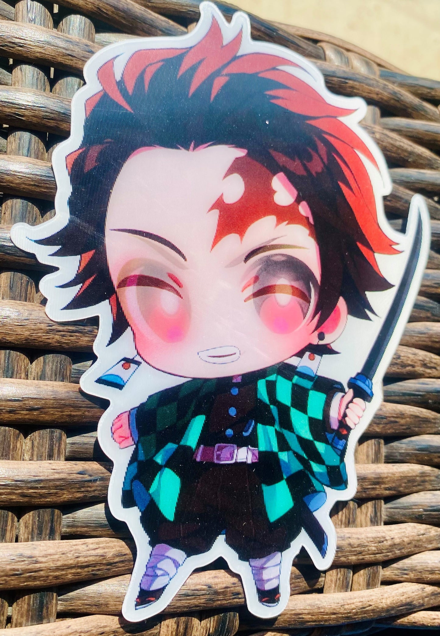3d anime sticker