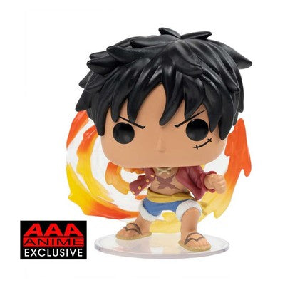 Funko One Piece POP! Animation Red Hawk Luffy AAA Exclusive Vinyl Figure