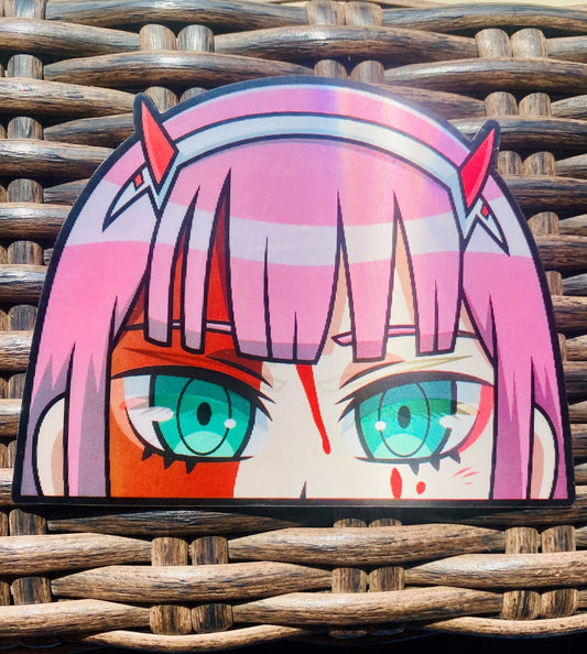 high quality 3d anime sticker